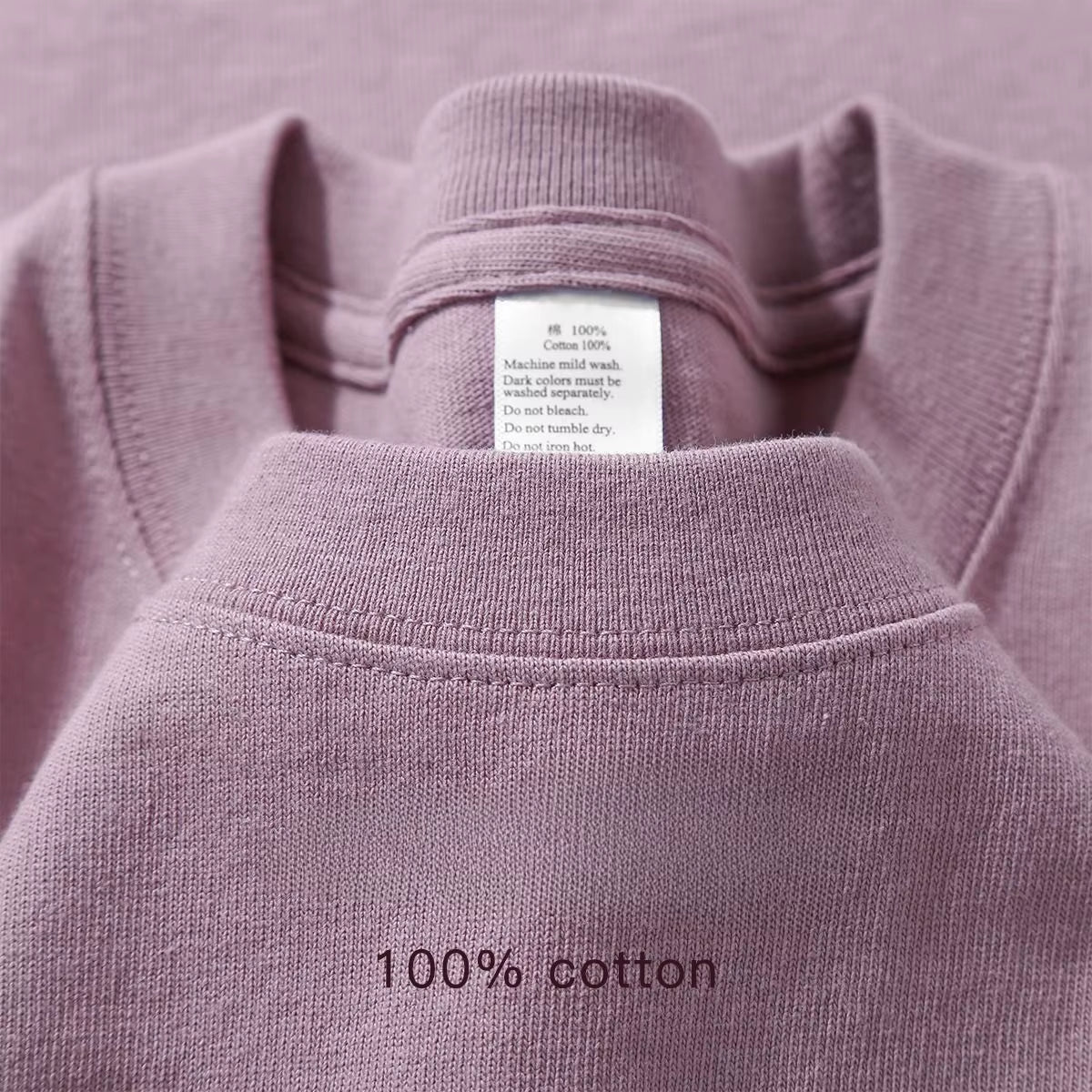 260Gsm Combed Cotton Tees Tshirts Mens Solid Tops Woman Male Short Sleeve Breathable Summer Basic Tops T Shirts