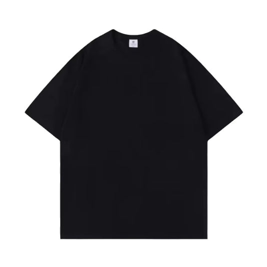 260Gsm Combed Cotton Tees Tshirts Mens Solid Tops Woman Male Short Sleeve Breathable Summer Basic Tops T Shirts
