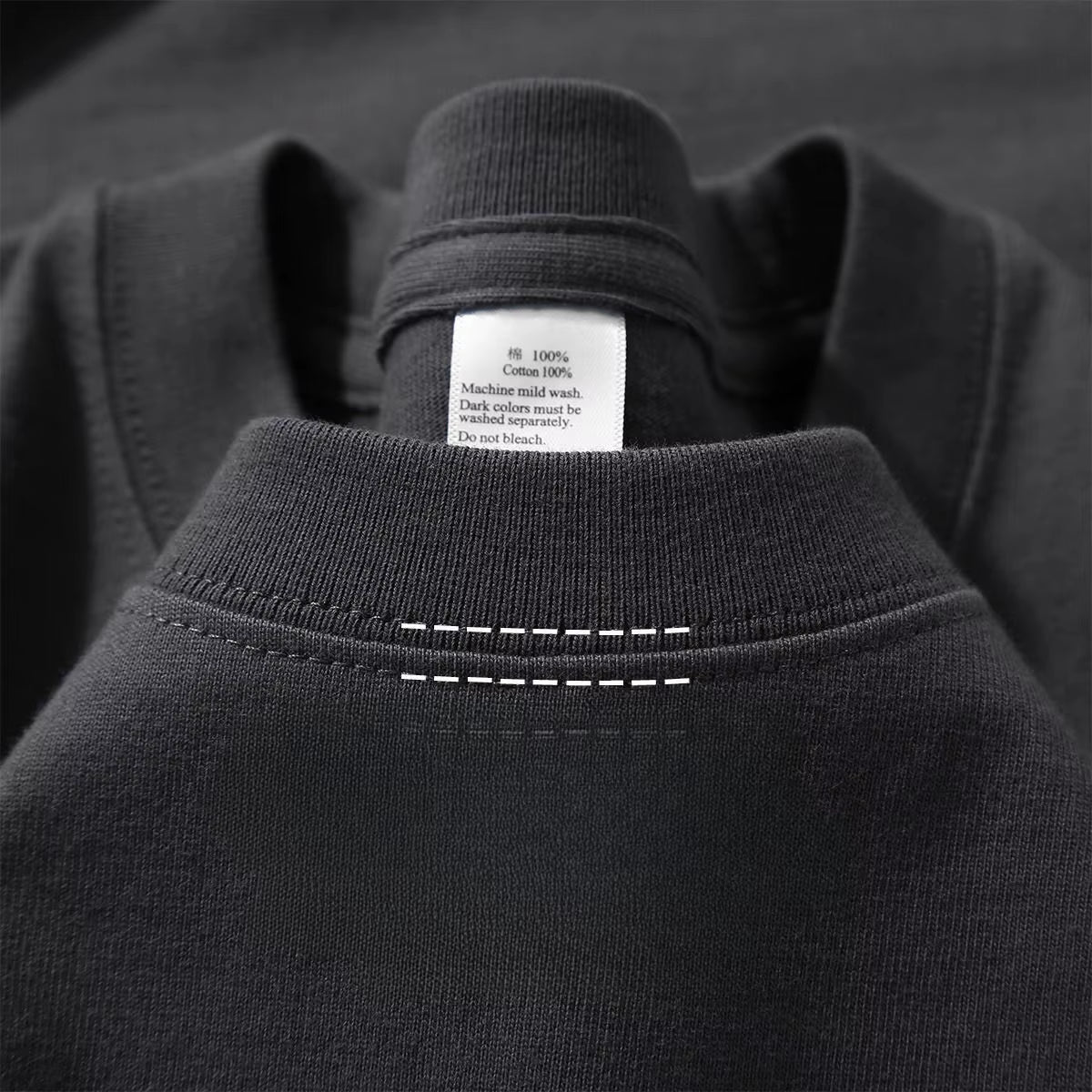 260Gsm Combed Cotton Tees Tshirts Mens Solid Tops Woman Male Short Sleeve Breathable Summer Basic Tops T Shirts